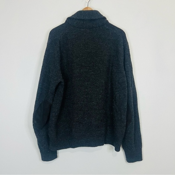 J. Crew Gray Merino Funnel Neck Pullover Sweatshirt XL - Picture 7 of 7
